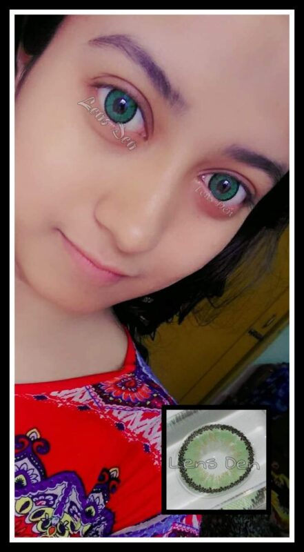 bella highlight circle green2