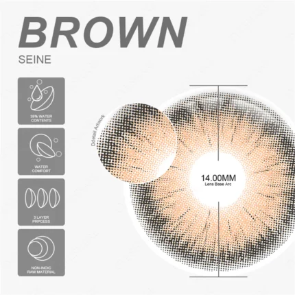EYESHARE Seine Brown