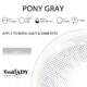 Freshlady Pony Gray