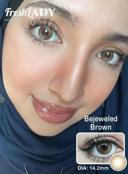 Freshlady Bejeweled Brown