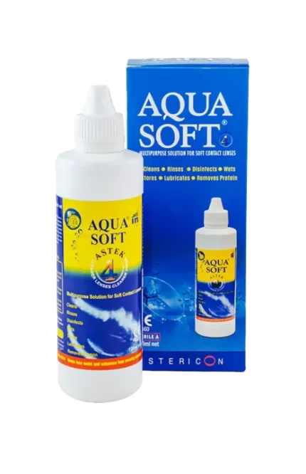 Aqua Soft Multipurpose Contact Lens Solution