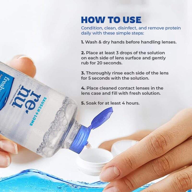 Bausch and Lomb Renu Fresh Multi-purpose Contact Lens Solution